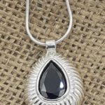 Beautiful Silver Drop pendant
