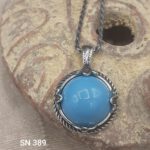 925 Sterling Silver Turquoise Pendant