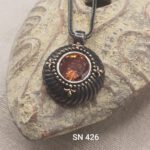 Royal Sterling Silver & 14 Karat Gold Pendant