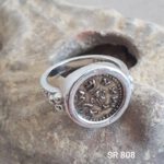 Ancient Coin 925 Sterling Silver Ring