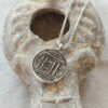 Bar Kochva revolt ancient coin unisex Silver pendant