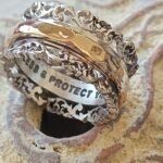 Women's spinner ring Hand made ring Evia's spinner ring