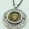 Beautiful hand made Silver of Lion pendant